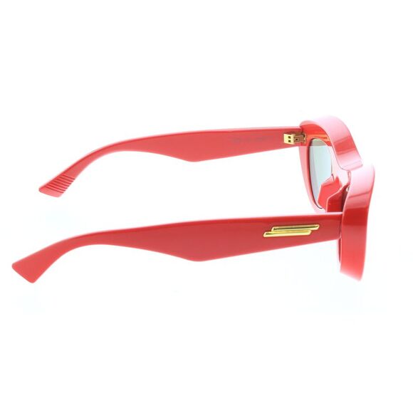 Bottega Veneta BV1325S-003 Bold Red Cat-Eye Sunglasses  Dark - Picture 4 of 5